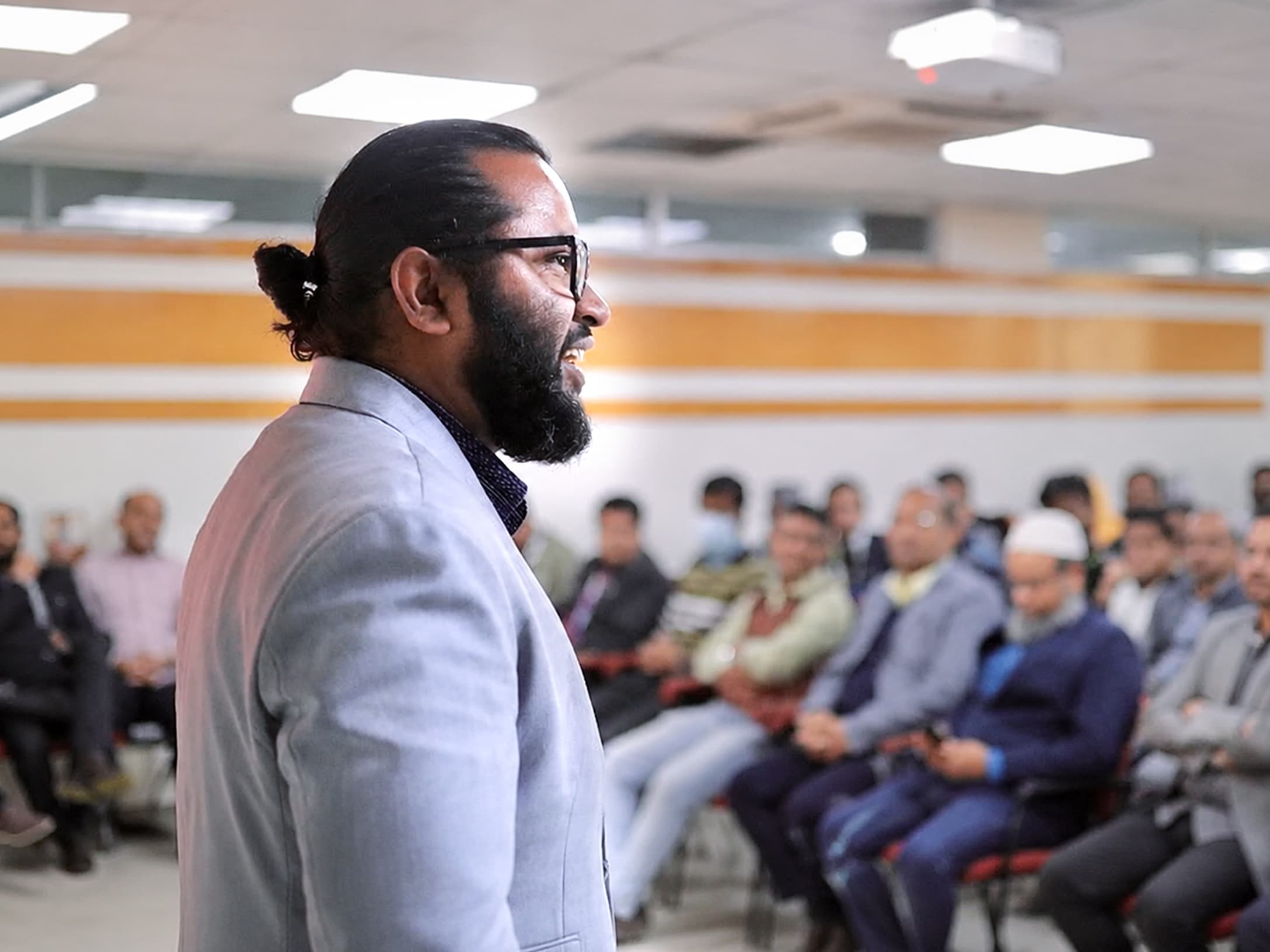 Abdullah Al Alamin — editorial portrait